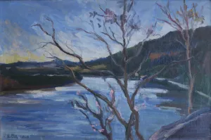 Sans titre, huile sur toile — Alfred Veillet