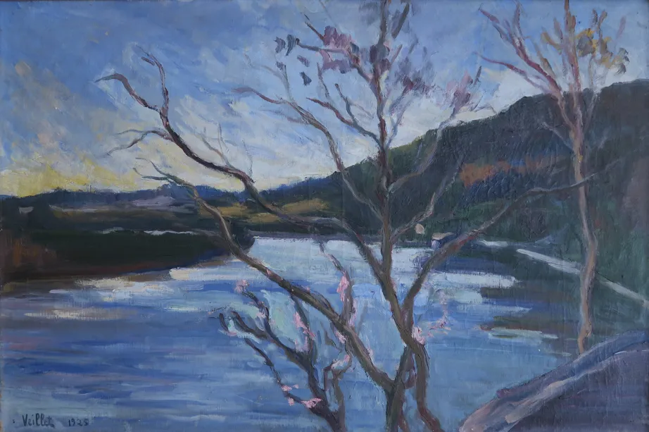 Sans titre, huile sur toile — Alfred Veillet
