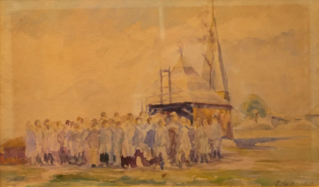 Sans titre, aquarelle sur papier — Alfred Veillet