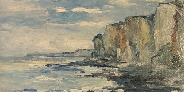 Alfred Veillet — Les falaises