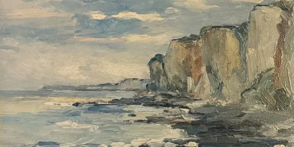 Alfred Veillet — Les falaises