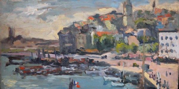 Alfred Veillet — Le port
